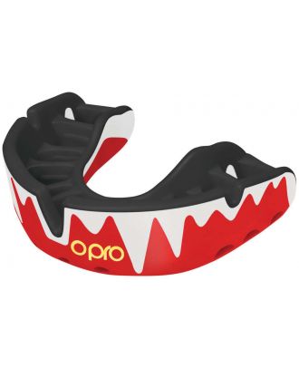 Protège dents platinium OP900 - Red / Black / Silver