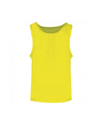 Chasuble en filet léger multisports enfant PA047 - Fluorescent Yellow