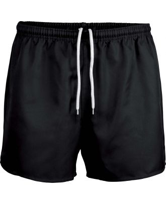 Short rugby unisexe PA136 - Black