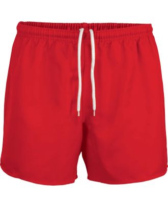 Short enfant rugby PA137 - Sporty Red