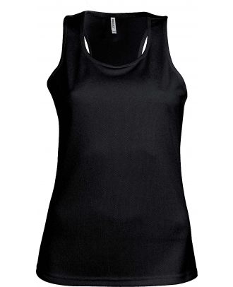 Débardeur femme sport PA442 - Black