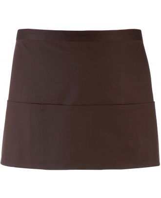 Tablier taille "Colours" 3 poches PR155 - Brown