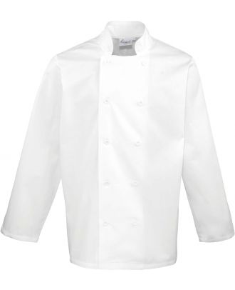 Veste de cuisine manches longues PR657 - White