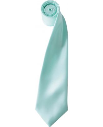 Cravate couleur uni PR750 - Aqua Blue