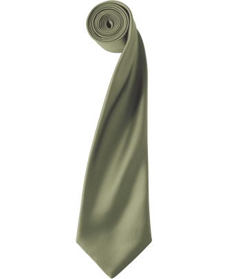 Cravate couleur uni PR750 - Green Olive