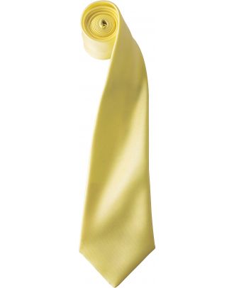 Cravate couleur uni PR750 - Lemon