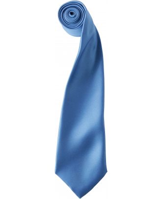 Cravate couleur uni PR750i - Mid Blue