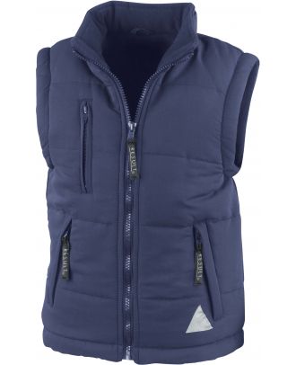Bodywarmer enfant doublé POLARTHERM™ R88J - Navy