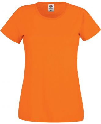 T-shirt femme manches courtes Original-T SC61420 - Orange de face