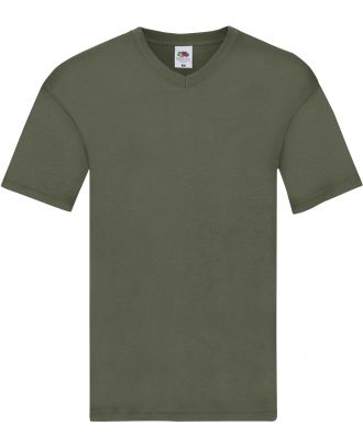 T-shirt homme col V Original-T SC61426 - Classic Olive