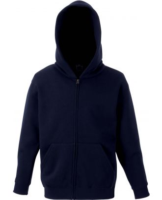 Sweat-shirt enfant zippé à capuche classic SC62045 - Deep Navy