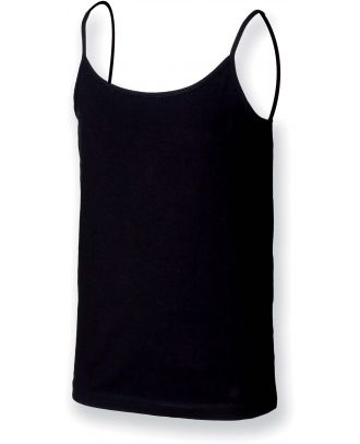 Débardeur enfant bretelles SM212 - Black
