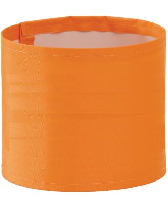 Brassard haute visibilité large personnalisable HVW066 - Hi Vis Orange