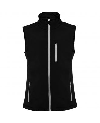 Gilet softshell sans manches NEVADA noir