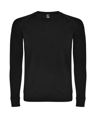 Sweat-shirt homme manches longues raglan ANNAPURNA noir