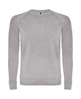 Sweat-shirt homme manches longues raglan ANNAPURNA gris chiné