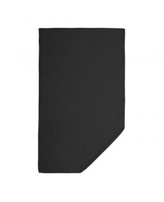 Serviette de bain multisport microfibre CORK noir